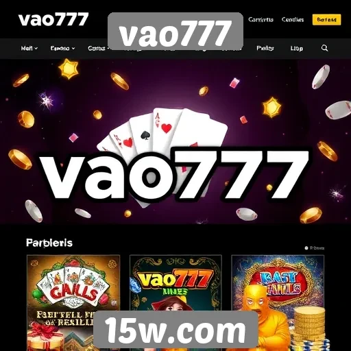 A análise do funcionamento do site vao777